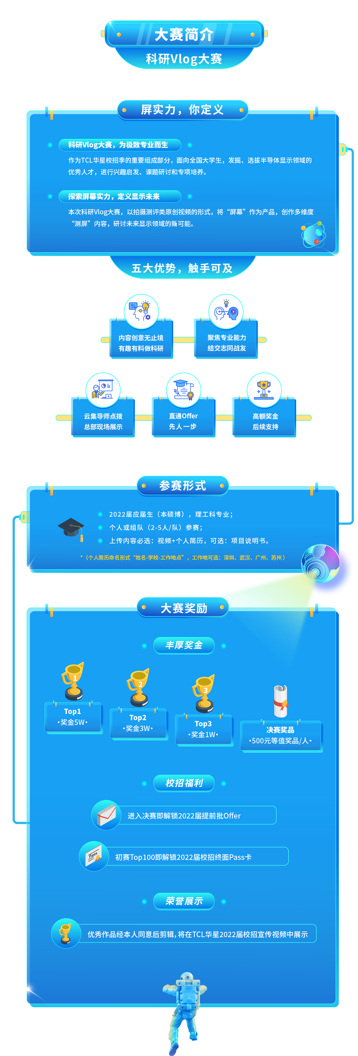 TCL华星光电第二届校招季科研Vlog大赛